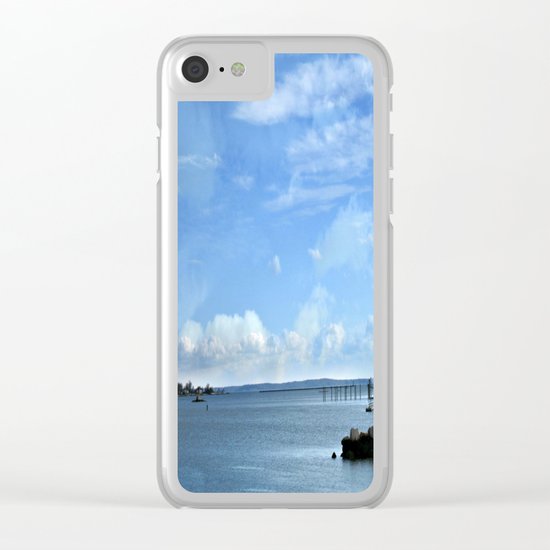 On A Clear Day Clear iPhone Case