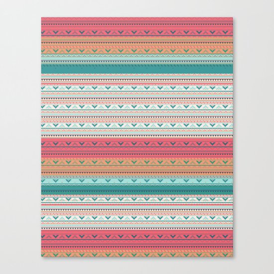 Vintage pattern - Spring Canvas Print