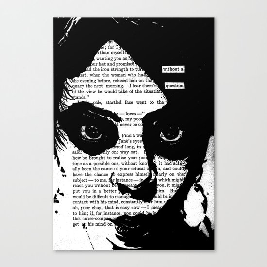 Without a Question Canvas Print