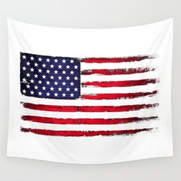 Vintage American flag Wall Tapestry