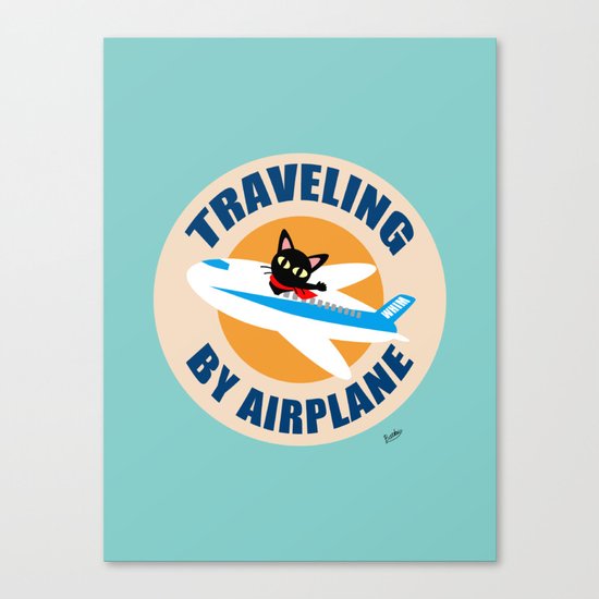 Airplane Canvas Print