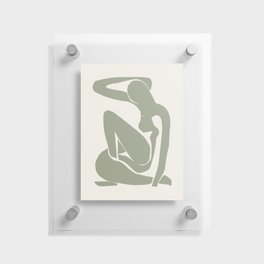 Sage Green Matisse Art, Matisse Abstract Art Decor Floating Acrylic Print