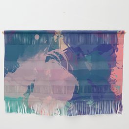Pastel Abstract Summer Pattern Wall Hanging