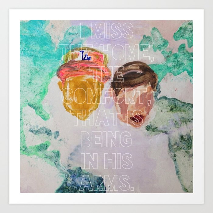 long distance love art