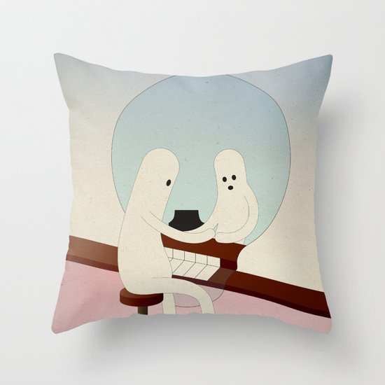 r i f l e s s o c o n d i z i o n a t o Throw Pillow