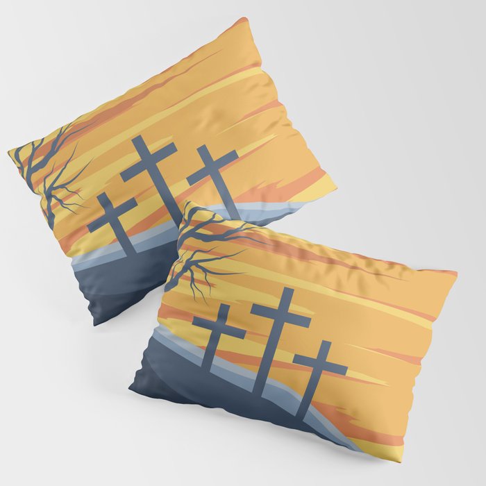 Christian, cross, Jesus, Pillow Sham