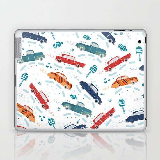 50's cars Laptop & iPad Skin