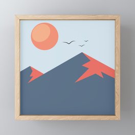 Mount Ararat Framed Mini Art Print