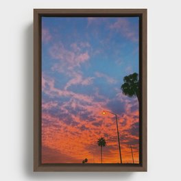 Florida Sunrise Framed Canvas