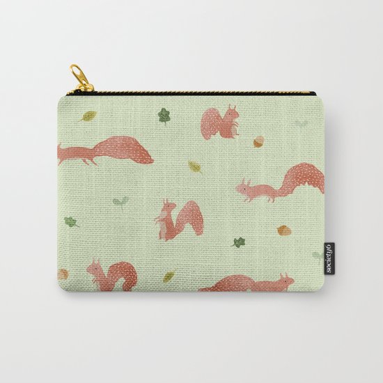 Red Squirrels Carry-All Pouch