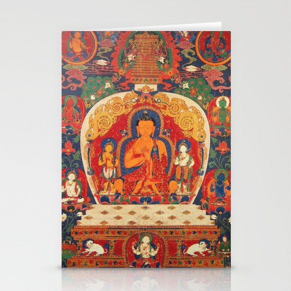 Maitreya Bodhisattva Buddhist Deity Buddha Stationery Cards