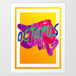 Octupus Art Print