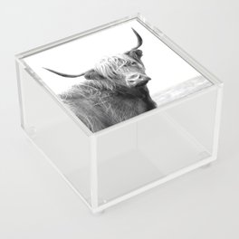 Highland Cow Acrylic Box