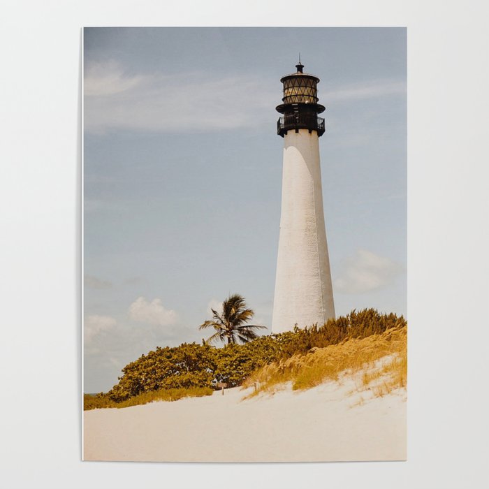 Key Biscayne Lighthouse II Poster