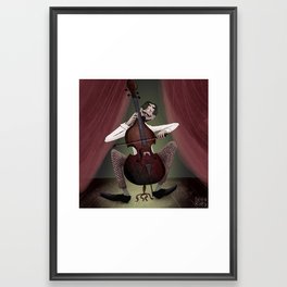 The Cellist Framed Art Print
