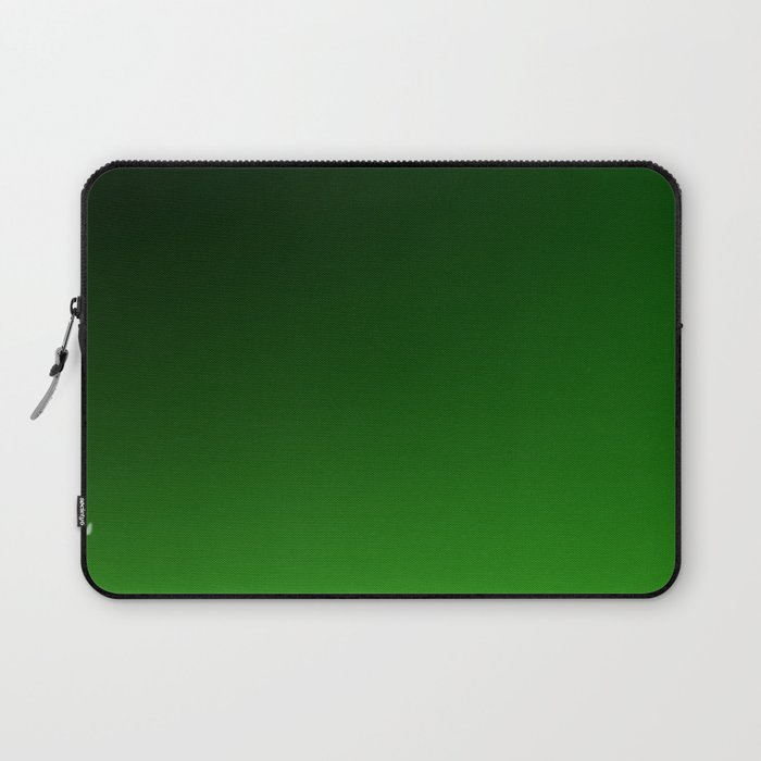 49 Green Gradient Background 220713 Minimalist Art Valourine Digital Design Laptop Sleeve