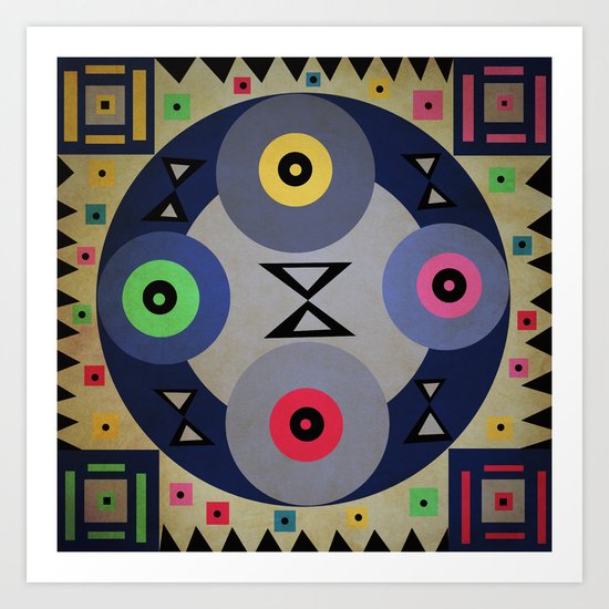 Ferris wheel Art Print