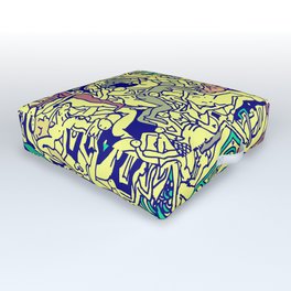 Kamasutra LOVE - Piss Yellow Outdoor Floor Cushion