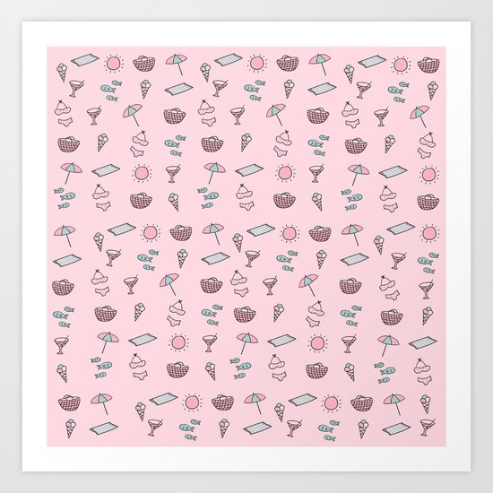 Summertime Art Print