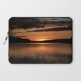 Beautiful Sunset over Lake Willoughby, Westmore, Vermont Laptop Sleeve