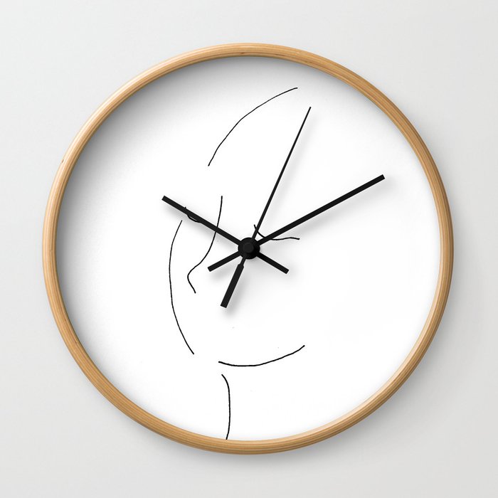 In Thought Wall Clock