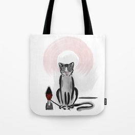 Cat and Obake Tote Bag