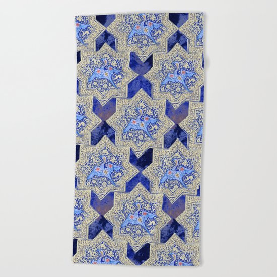 Oleum philosophorum Beach Towel