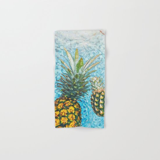 Be a Pinapple V2 #society6 #decor #buyart Hand & Bath Towel