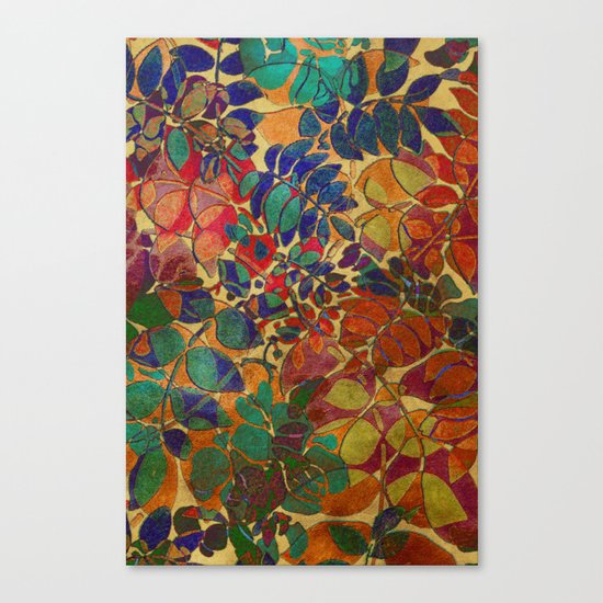 Love of Leaves Canvas Print