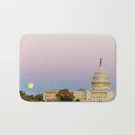 Sunrise Moon Bath Mat