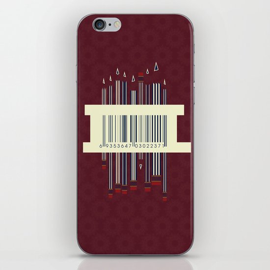 Pencils iPhone & iPod Skin