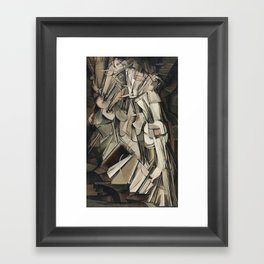 Nude Descending A Staircase No. 2 - Marcel Duchamp - 1912 Framed Art Print