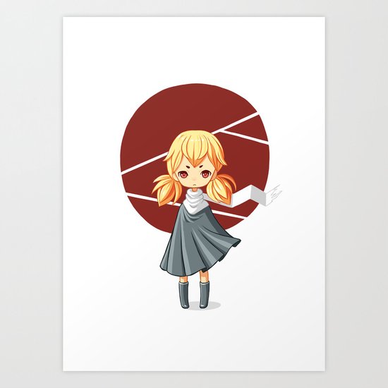 Tokyo Girl Art Print