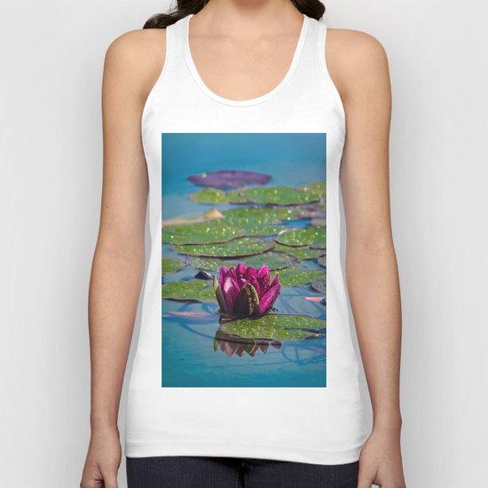 Two water lilies Unisex Tank Top