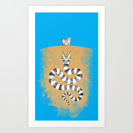 Recently Deceased Art Print