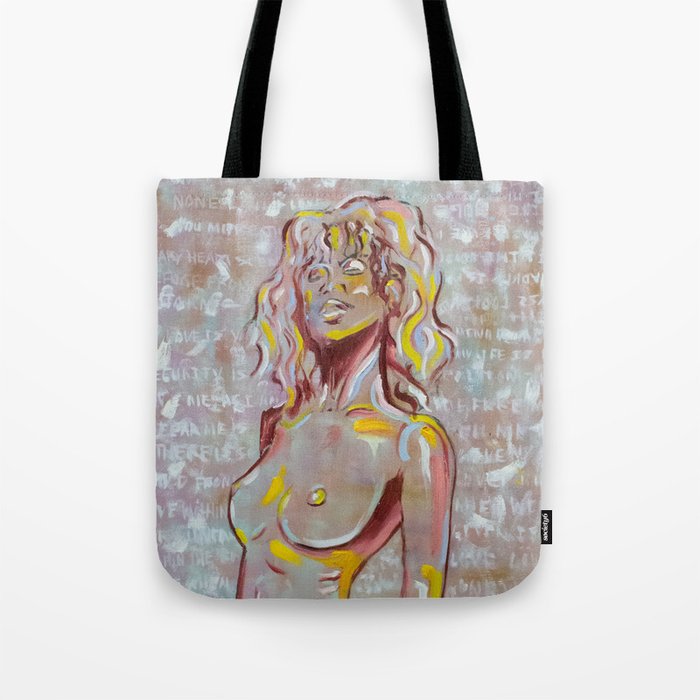 Red Swimsuit Tote Bag
