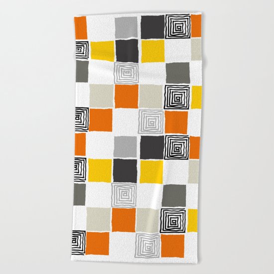 pattern 43 Beach Towel