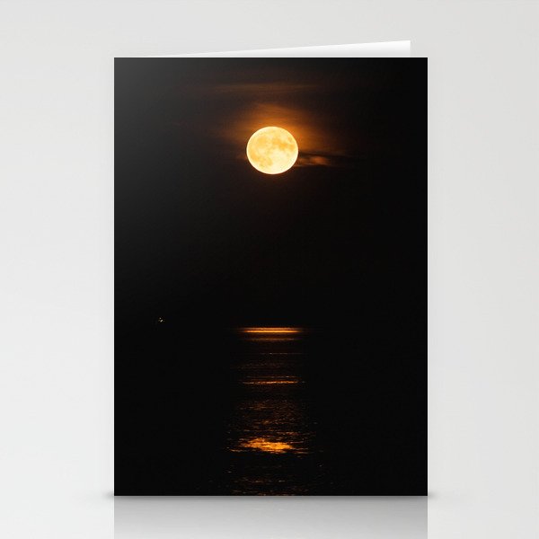 Buck Moon Rising Stationery Cards