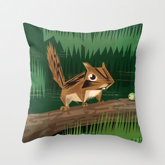 Chip Chip Throw Pillow