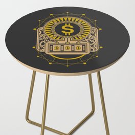 Bitcoin Jackpot Mechanical  Side Table