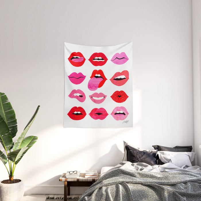 Society6 shop tapestry sizes