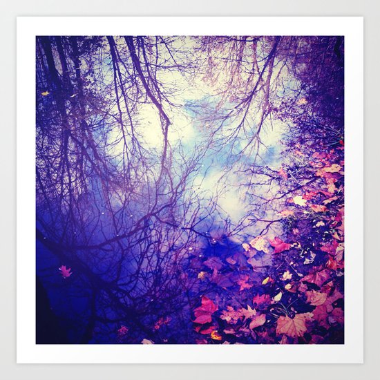 Winter Reflection Art Print
