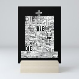 First Brush with Death Mini Art Print