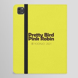Pretty bird series. A cute little bird illustration design. iPad Folio Case