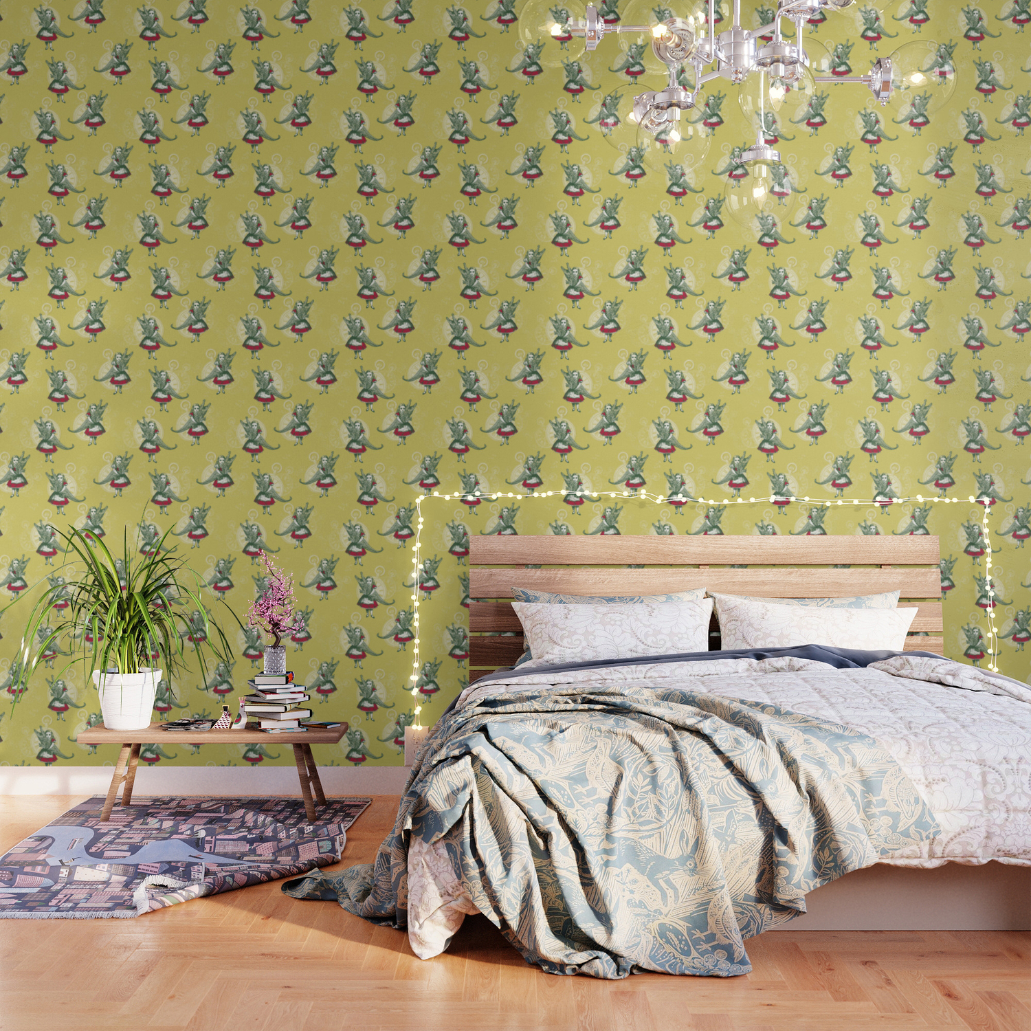 Tangled Tales Alice In Neverland Wallpaper By Vintagefindsandfables Society6