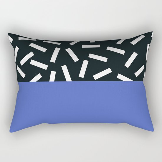 Memphis pattern 19 Rectangular Pillow