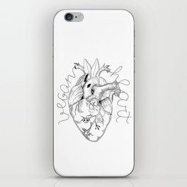 Vegan Heart iPhone Skin