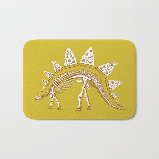 Pizzasaurus Awesome! Bath Mat