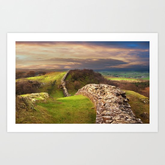 Hadrian's Wall Art Print