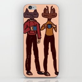Wolf and Deer iPhone Skin